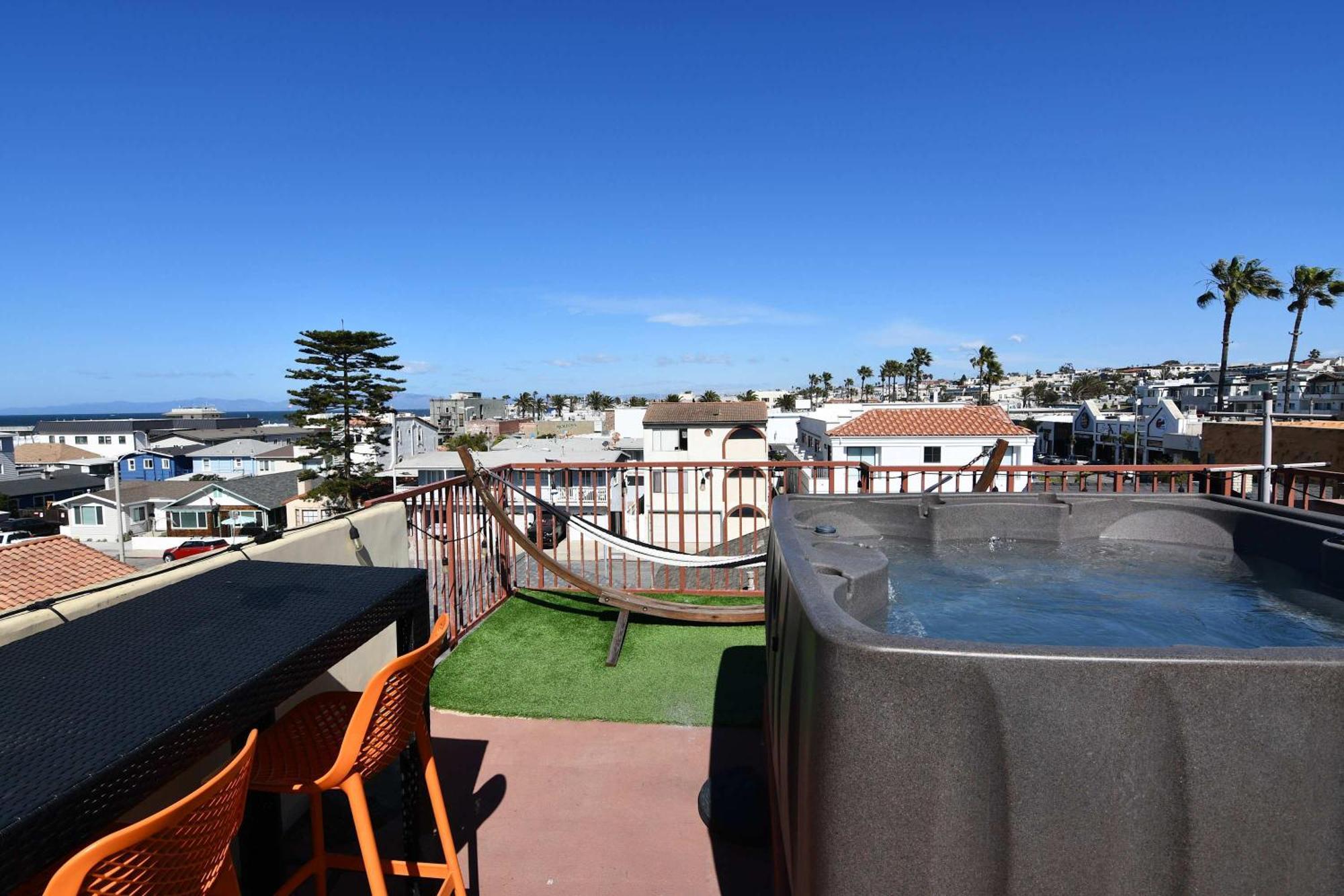 Seaside Sanctuary - Rooftop Deck & Hot Tub Villa Hermosa Beach Buitenkant foto